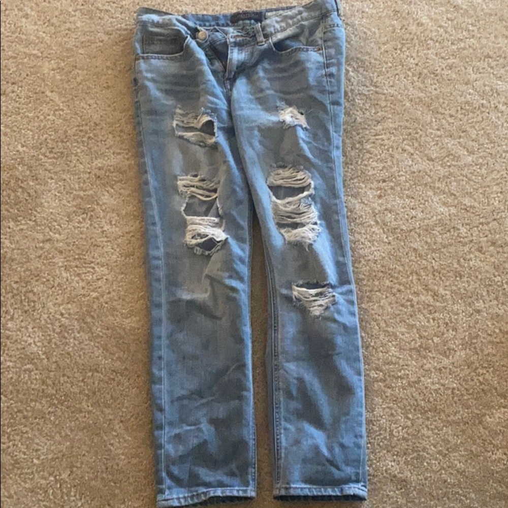 Boyfriend Ripped Jeans